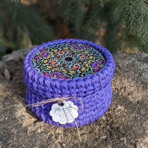 Crochet Jewelry Box ornament