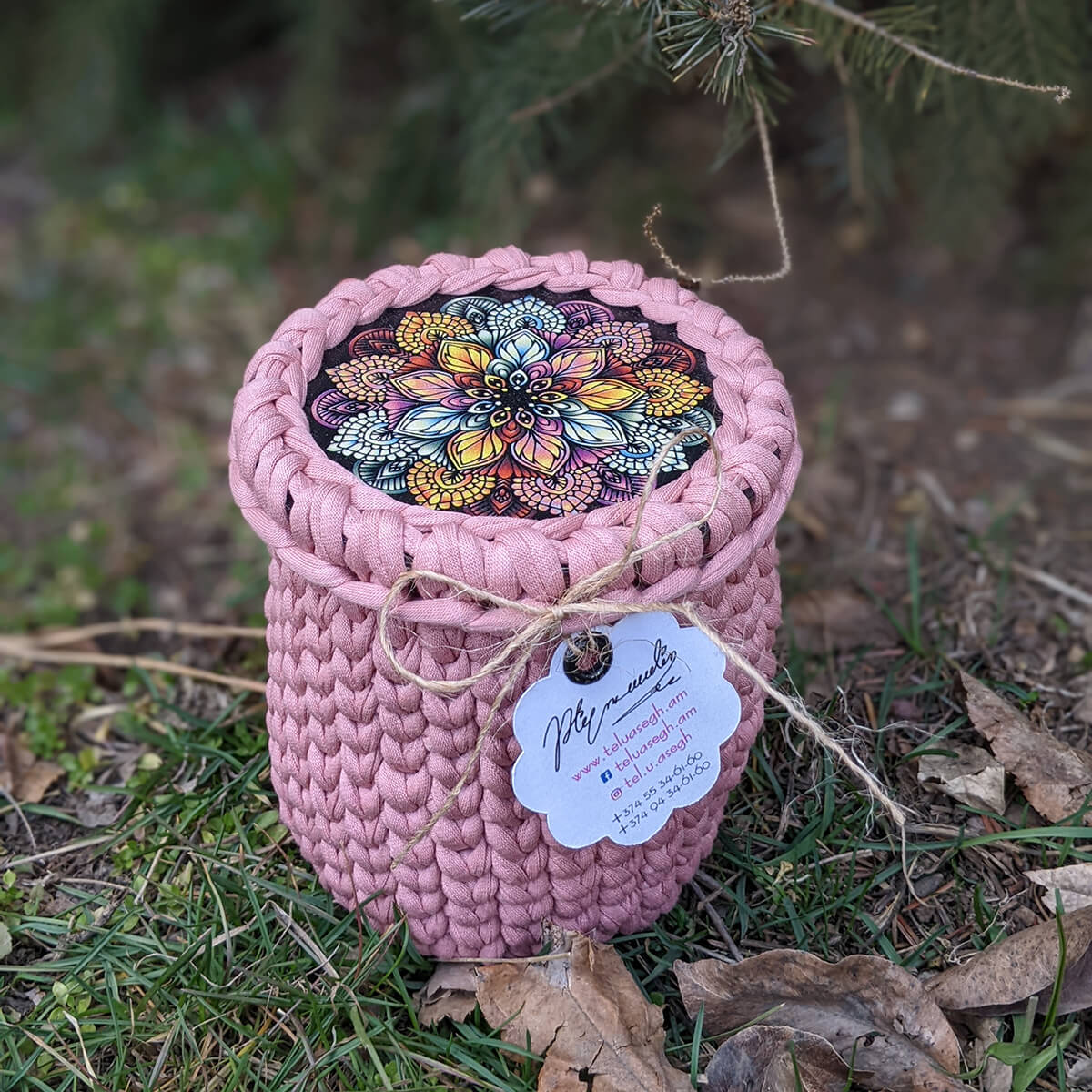 Crochet Jewelry Box Ornament