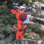 Handmade Soft Toy Giraffe