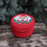 Crochet Jewelry Box New Year
