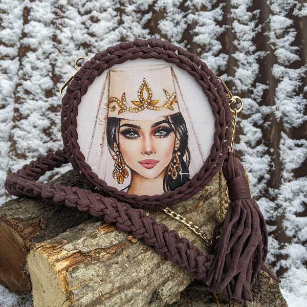 Crochet Round Bag Armenian Bride